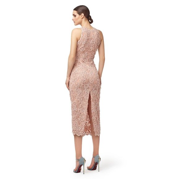 O'Blanc Evening Beaded Dress - Picture 2 of 4